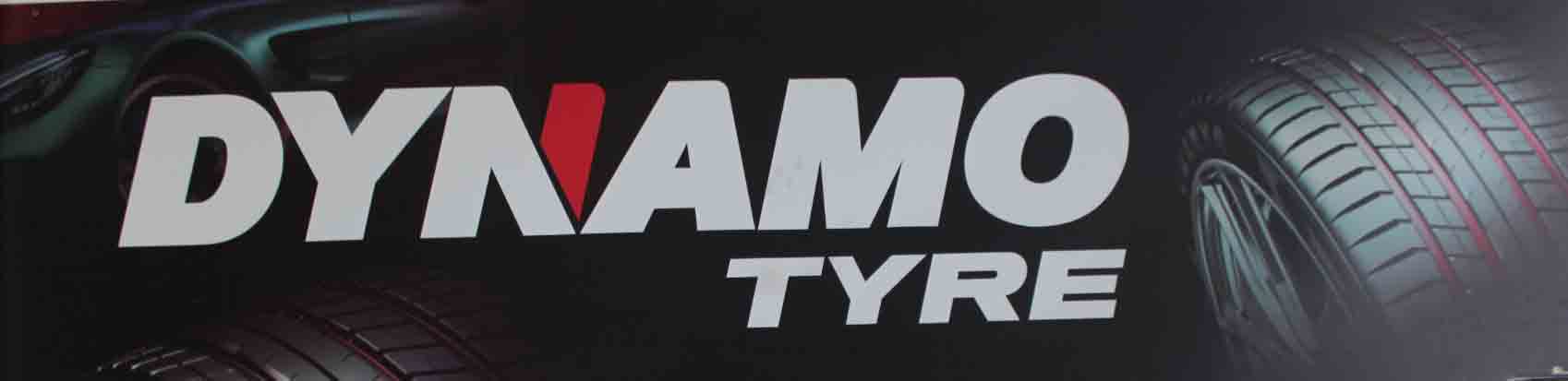 dynamo tyre brand poster